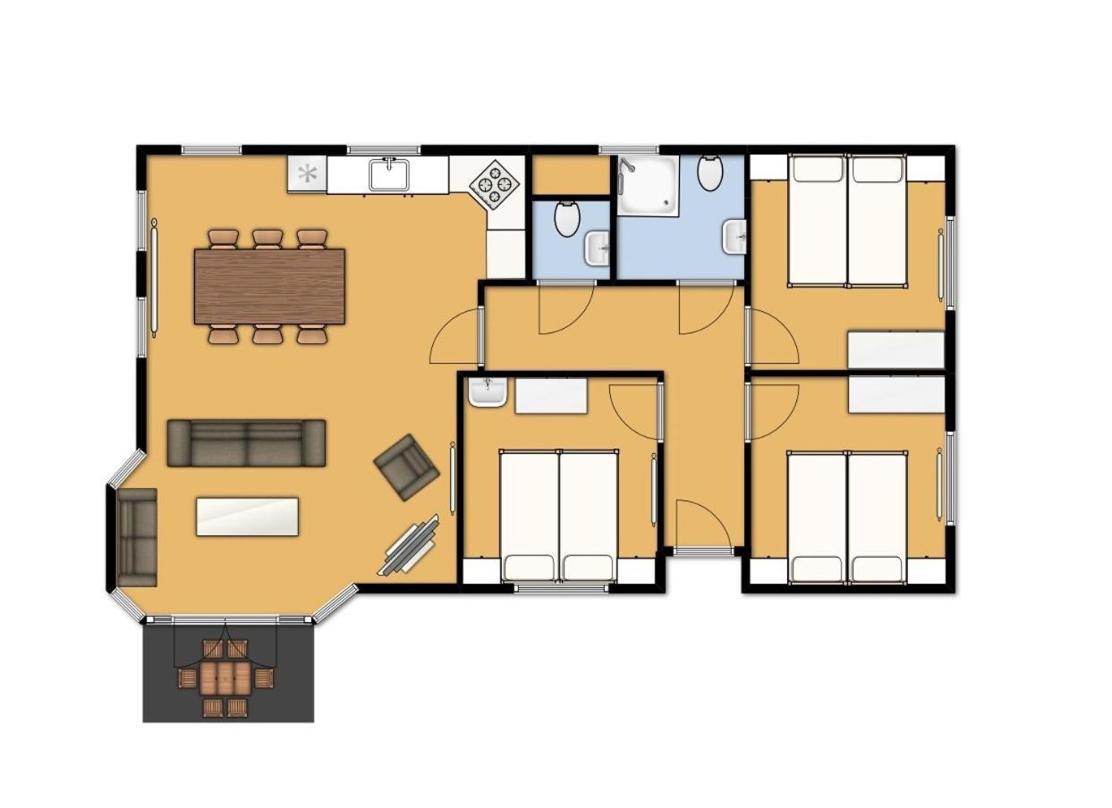 Rcn Vakantiepark De Potten Offingawier Room photo